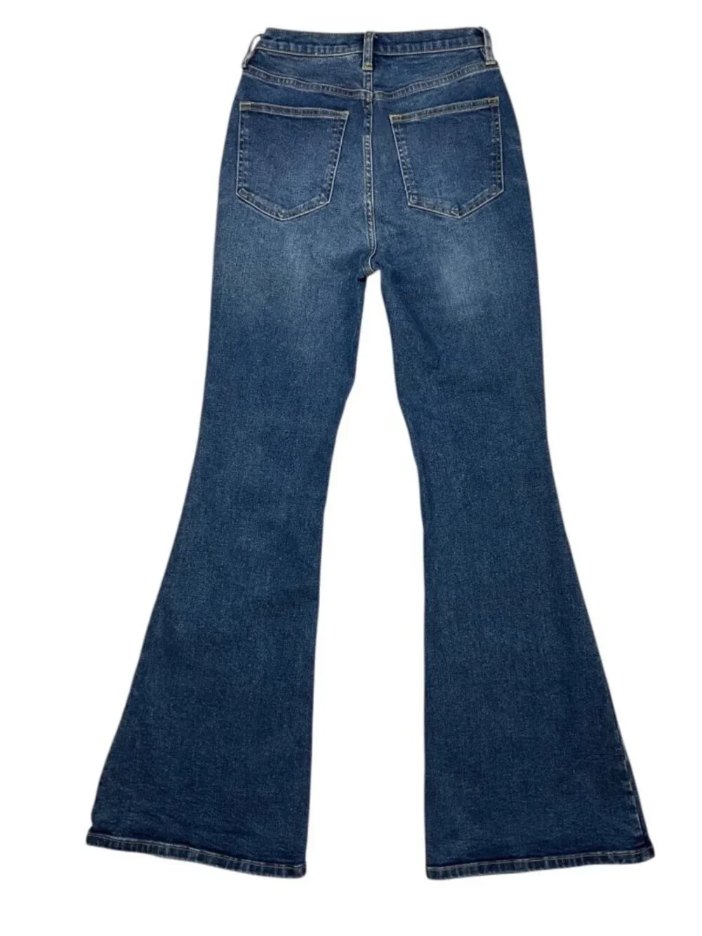 Free People We The Free CRVY Robyn High Rise Flare Jeans 27 Spokane - Picture 2 of 12